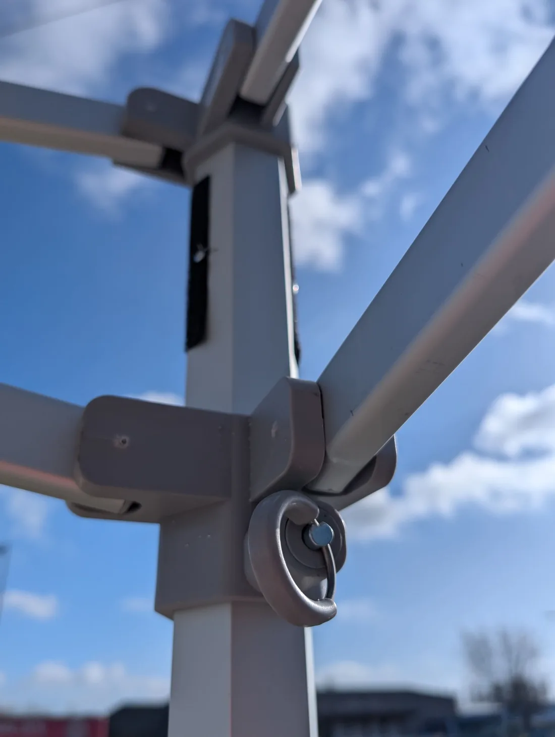 Connecteur PP fibre de verre et goupille à ressort gainée