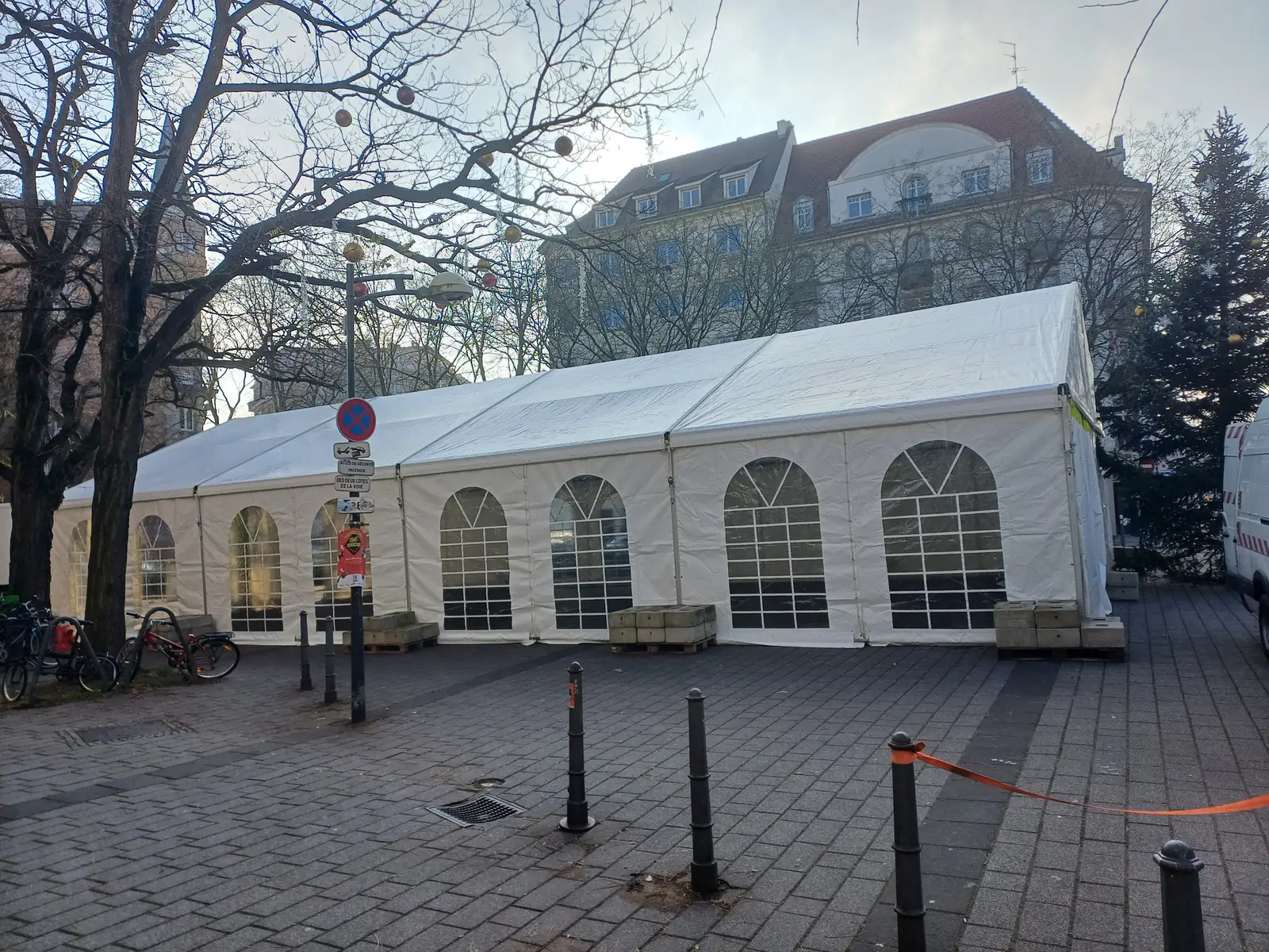 Installation sur place goudronnée à Strasbourg